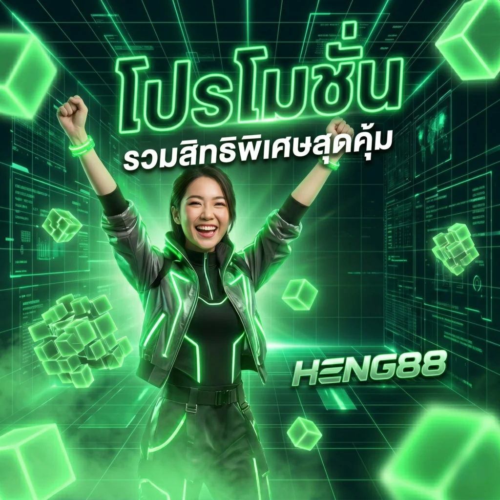 รวมโปรโมชั่นเด็ด HENG88 เพิ่มโอกาสชนะให้สมาชิกทุกคน