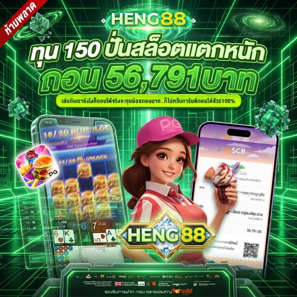 สัมผัสประสบการณ์เหนือระดับกับ HENG88 ศูนย์รวมสล็อตออนไลน์ที่เสถียรที่สุด