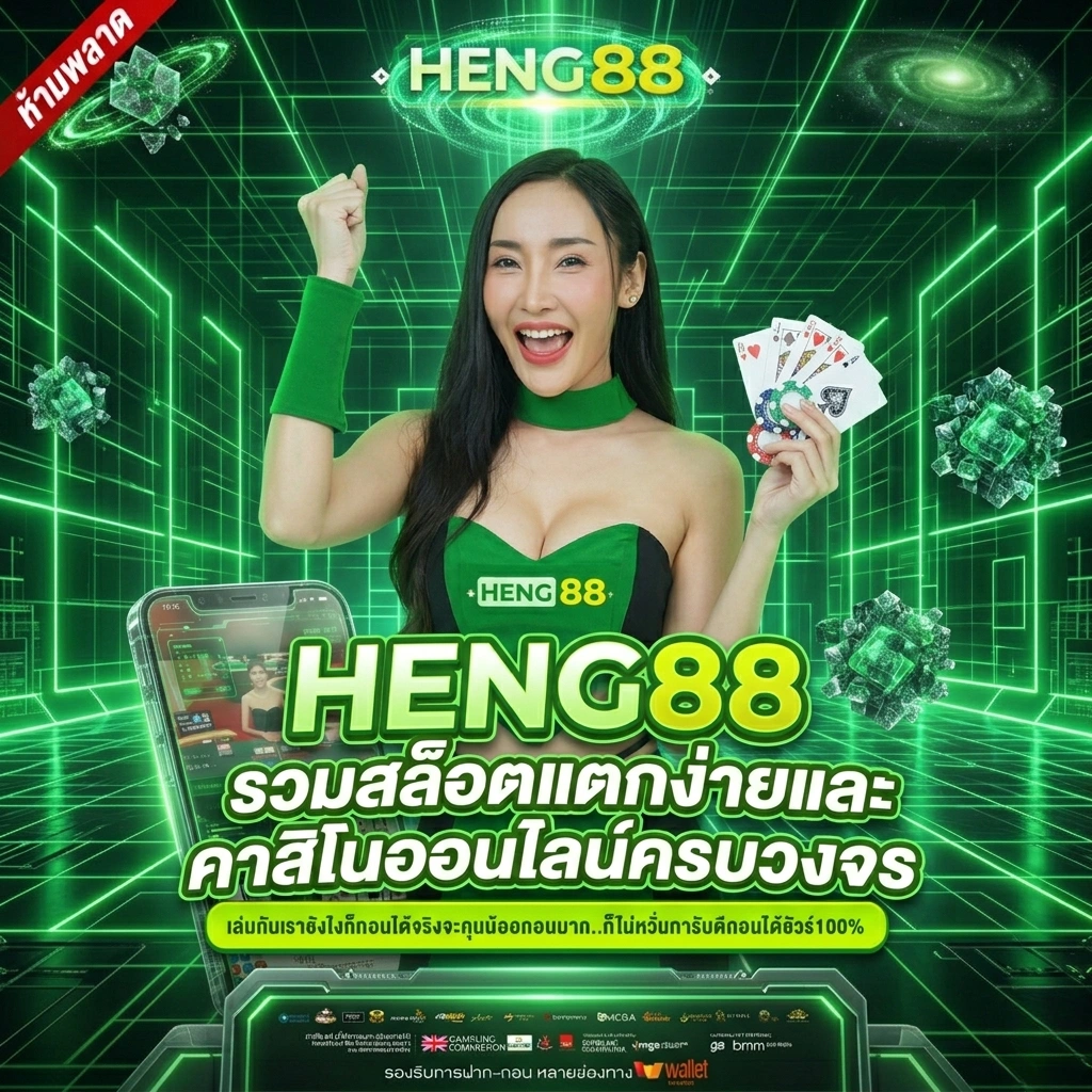 กลยุทธ์การทำกำไรจากสล็อตออนไลน์ HENG88 แบบฉบับเว็บตรง